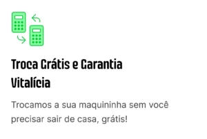 troca gratis da maquininha de cartao ton